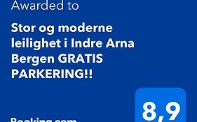Stor Og Moderne Leilighet I Indre Arna Bergen Gratis Parkering!!